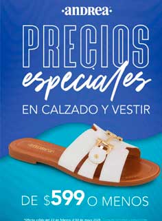 andrea precios especiales 2025 